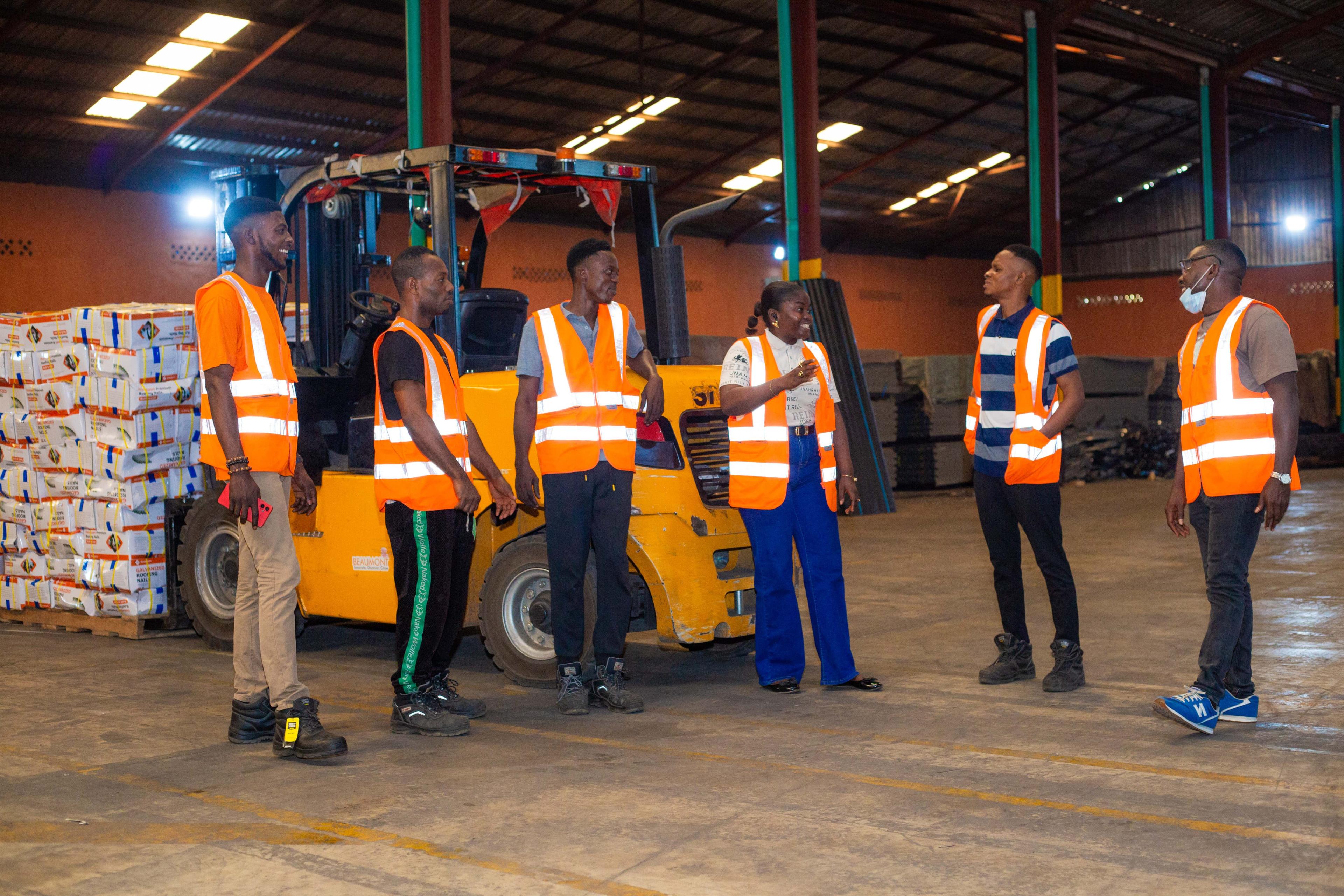 Homeport warehouse team